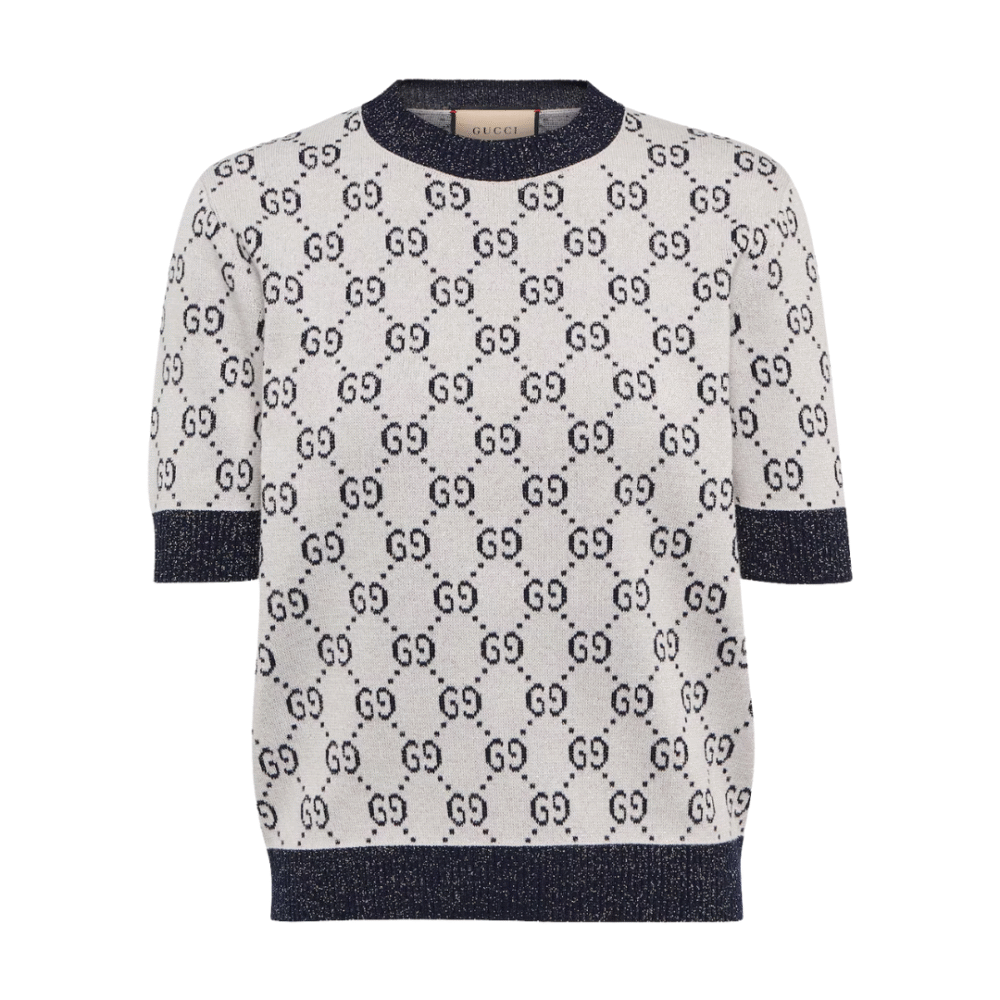 T-Shirt avorio/nero