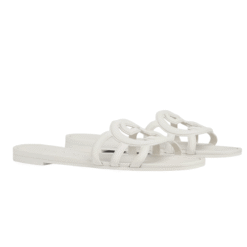 Alternative view of Sandalo con fascia intrecciata GG da donna