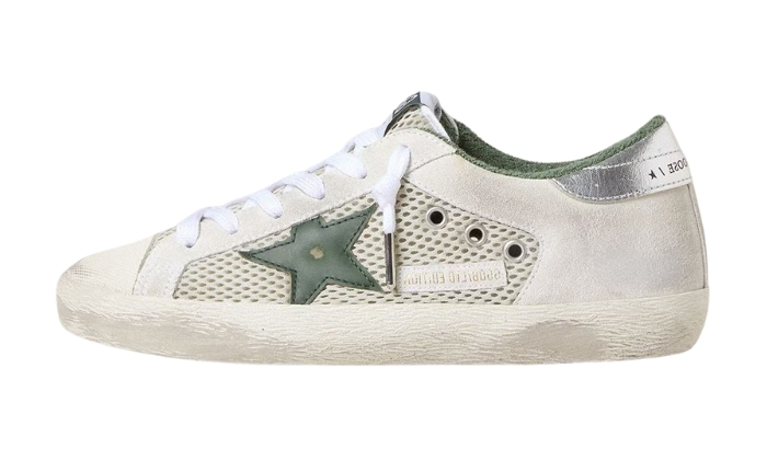 Super-Star LTD in pelle scamosciata bianca
