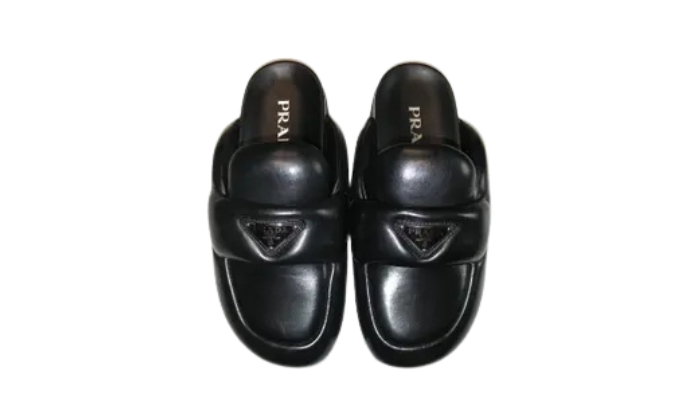 Mules in morbida pelle