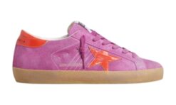 Super-Star Fucsia Con Dettagli Arancio Fluo