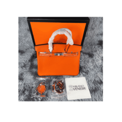 Birkin Retourne Borsa Tote Togo Arancione