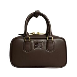 Borsa Arcadie Marrone da Donna Regular Satchel