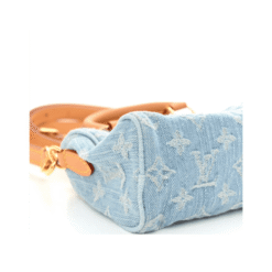 Monogram Denim Nano Speedy Azzurro