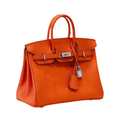 Birkin Retourne Borsa Tote Togo Arancione