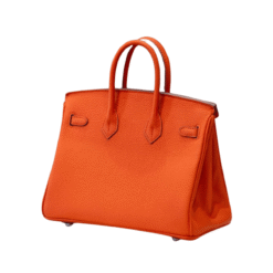 Birkin Retourne Borsa Tote Togo Arancione