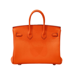 Birkin Retourne Borsa Tote Togo Arancione