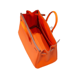 Birkin Retourne Borsa Tote Togo Arancione