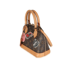 Borsa a tracolla Alma BB Monogram World Tour