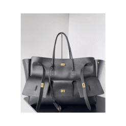 Borsa Tote Bel Air Liscia Con Finiture Argento Anticato