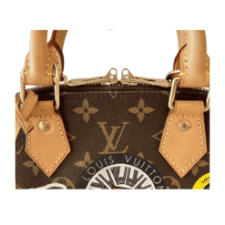 Borsa a tracolla Alma BB Monogram World Tour