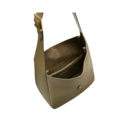 Grande Borsa A Spalla Verde