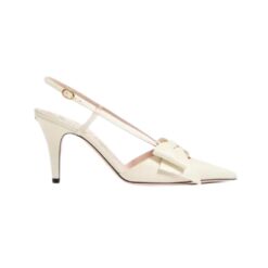 Décolleté Slingback Bowow In Capretto