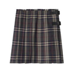 Minigonna Kilt in Lana Check