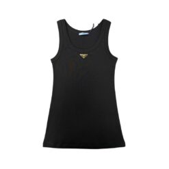 Canotta in jersey a costine