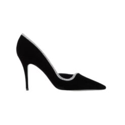 Onda Black Velvet Pumps