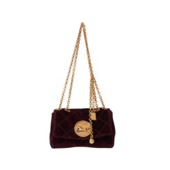 Borsa Heritage in velluto