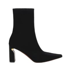 Stivaletti T-Bar Nero Oro