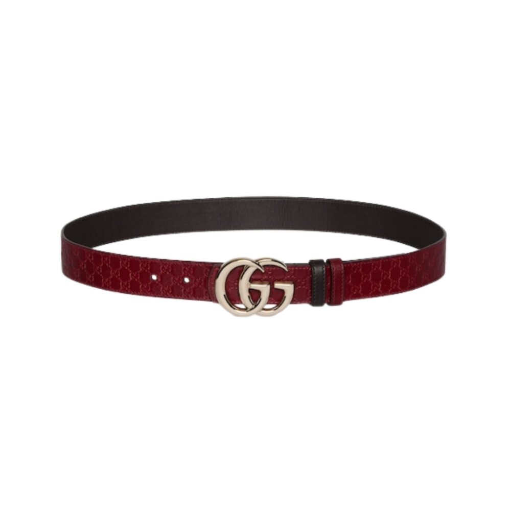 Cintura reversibile GG Marmont