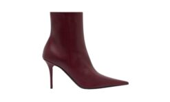 Stivaletto Barbara 90 Nappa Bordeaux
