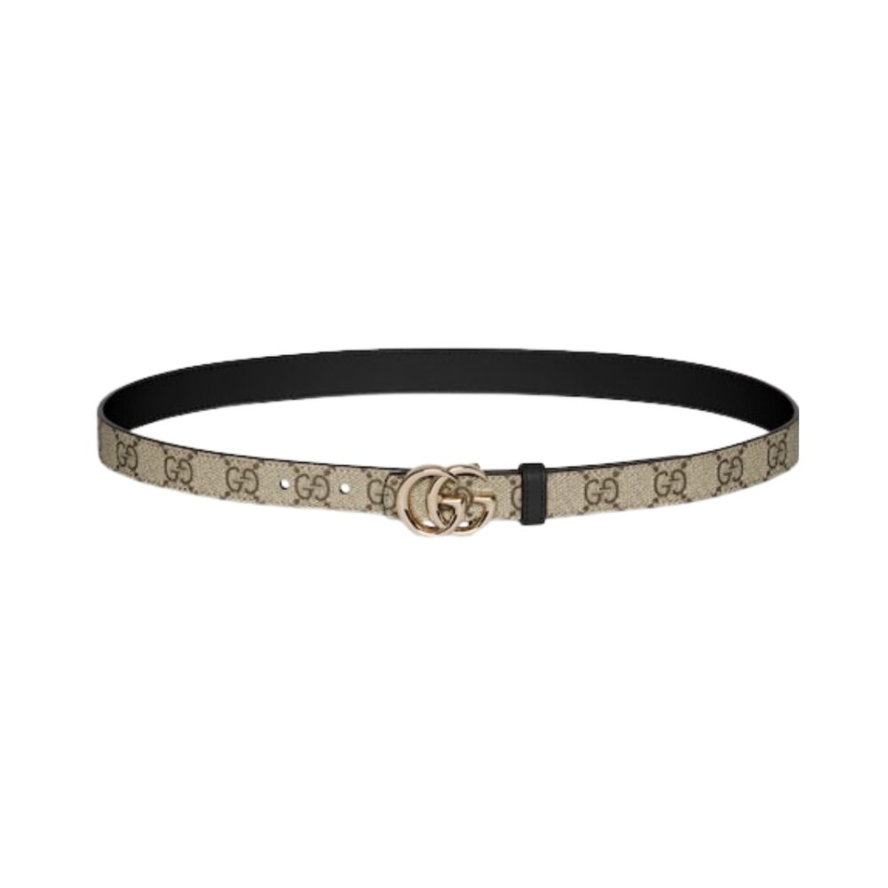 Cintura Sottile Reversibile GG Marmont