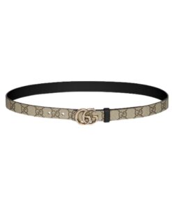 Cintura Sottile Reversibile GG Marmont