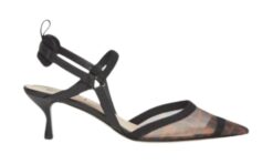 Slingback marrone