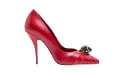 Décolleté Panthea in Capretto