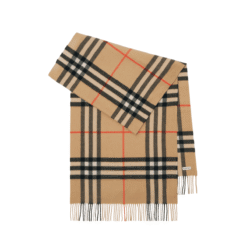 Sciarpa Check in Cashmere