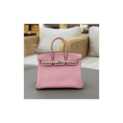 Alternative view of Borsa Birkin Rose Sakura Clemence