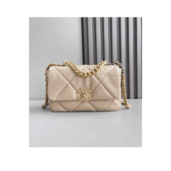Alternative view of Borsa Media Beige Chiaro