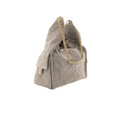 Alternative view of Scamosciato Trapuntato Medio Grigio