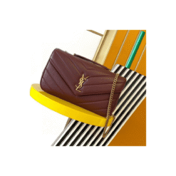 Alternative view of Borsa Loulou Piccola Vino