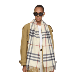 Sciarpa Check in Cashmere