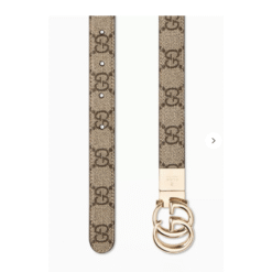 Cintura Larga Reversibile GG Marmont