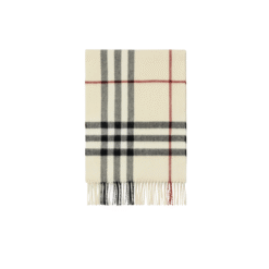 Sciarpa Check in Cashmere