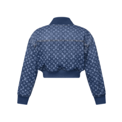 Alternative view of Bomber Corto Monogram In Denim
