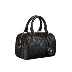 Dior Groove 20 Bag Black Macrocannage Calfskin