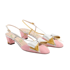Alternative view of Décolleté Slingback Bowow in Moiré