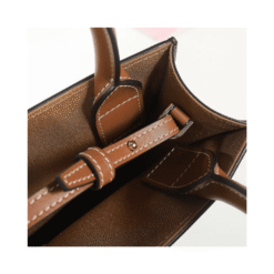 Mini Cabas Triomphe Marrone
