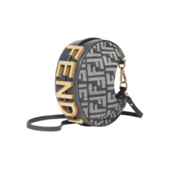 Alternative view of Minibag FF Effetto Denim Blu