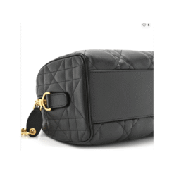 Dior Groove 20 Bag Black Macrocannage Calfskin