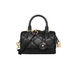 Dior Groove 20 Bag Black Macrocannage Calfskin