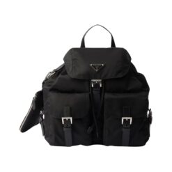 Zaino medio in Re-Nylon con borsa