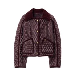 Giacca Floriston cropped in nylon trapuntato