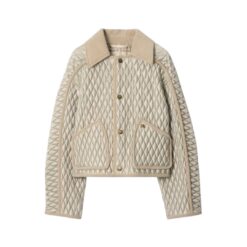 Giacca Floriston cropped in nylon trapuntato