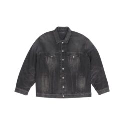 Giacca nera oversize