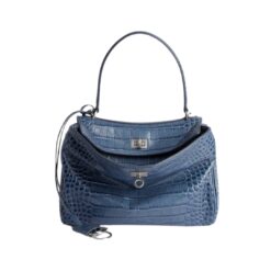 Borsa Rodeo piccola blu scuro