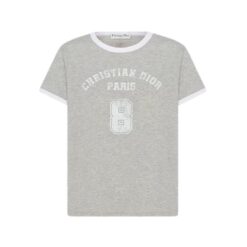 Jersey grigio e bianco