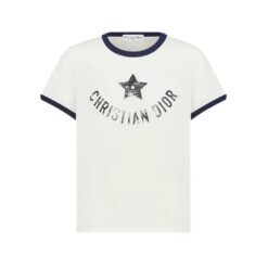 Jersey bianco, nero e blu navy